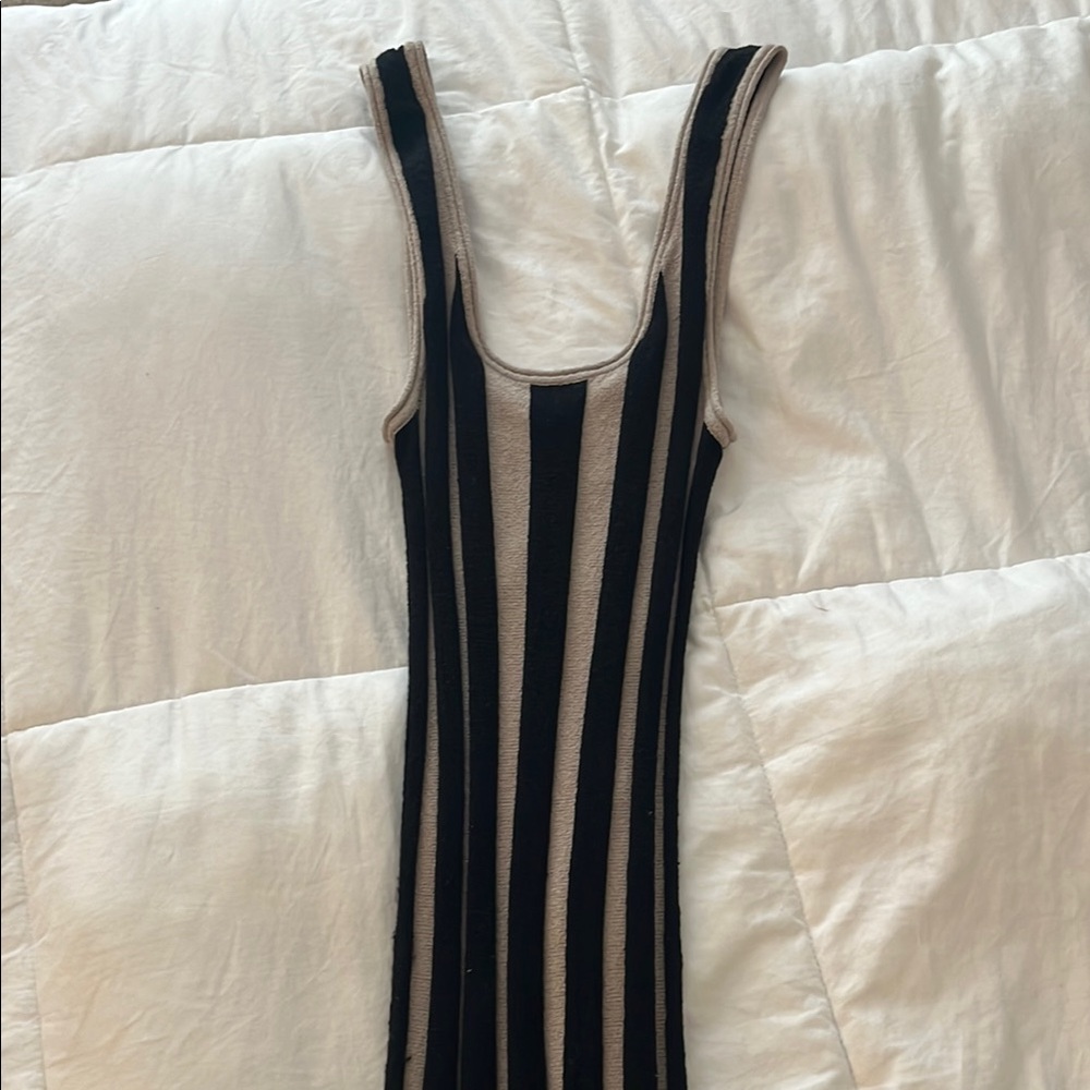 & Other Stories Striped Maxi Dress